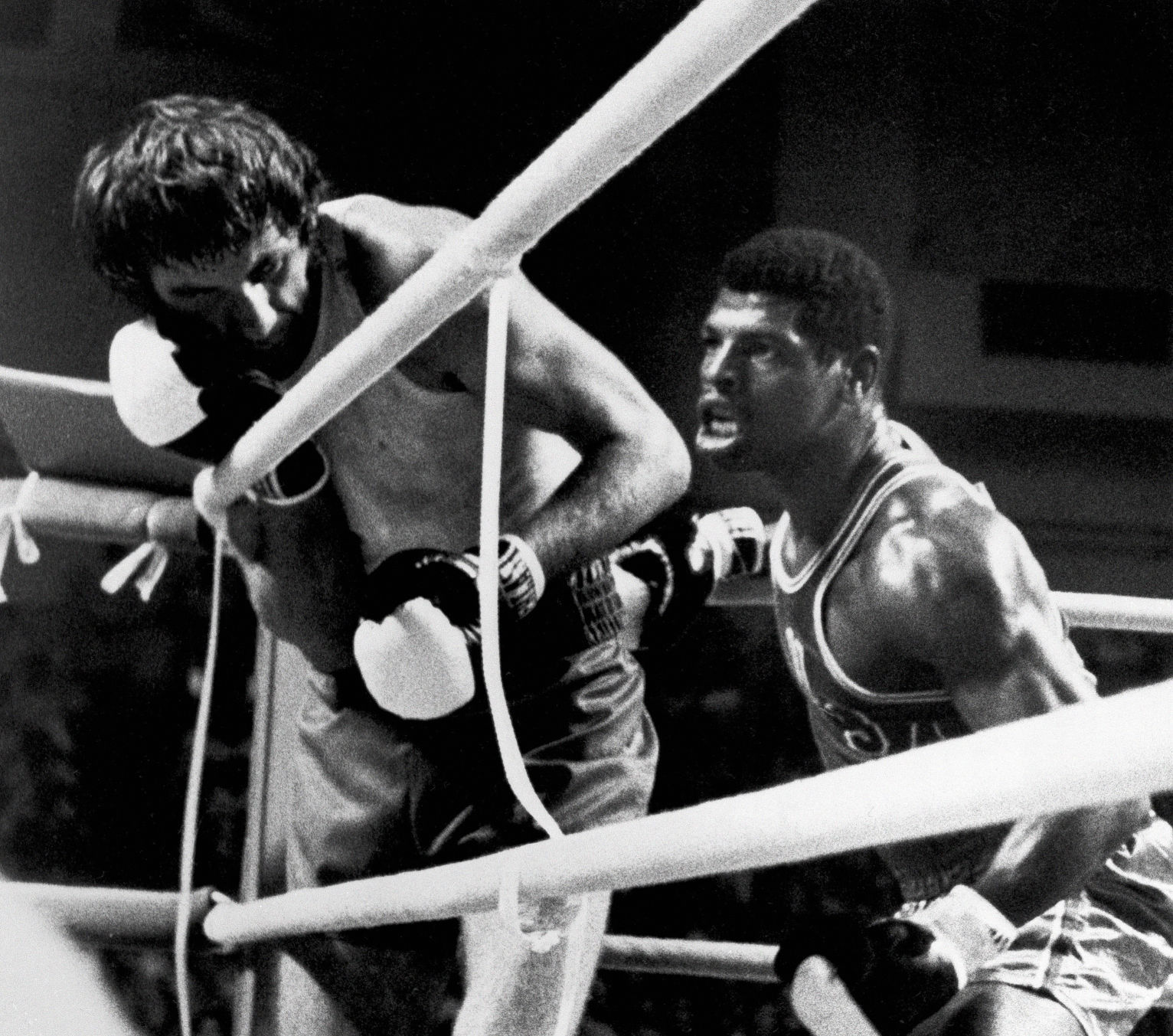 Leon Spinks and Janusz Gortat